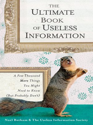 The Ultimate Book of Useless Information - ebook